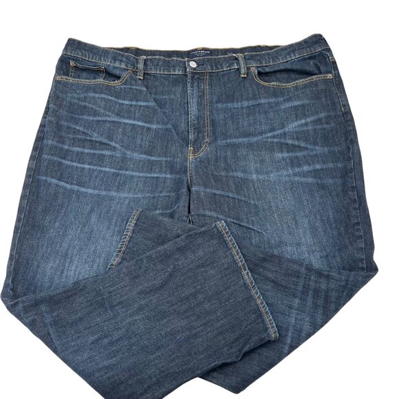Lucky Brand Men's Athletic Fit Jeans W50 L30 Cotton Blend Straight Leg - Picture 1 of 14